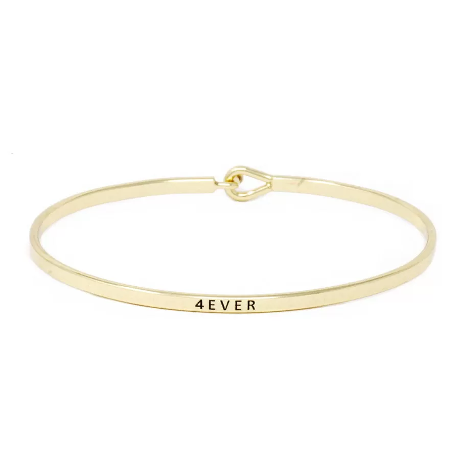 4EVER Inspirational Message Bracelet