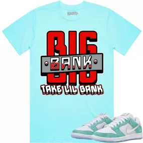 April Dunks Shirt to Match - RED BIG BANK