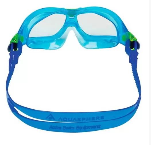 Aqua Sphere Seal Kid2 18.A Clear Lens - Turq Blue