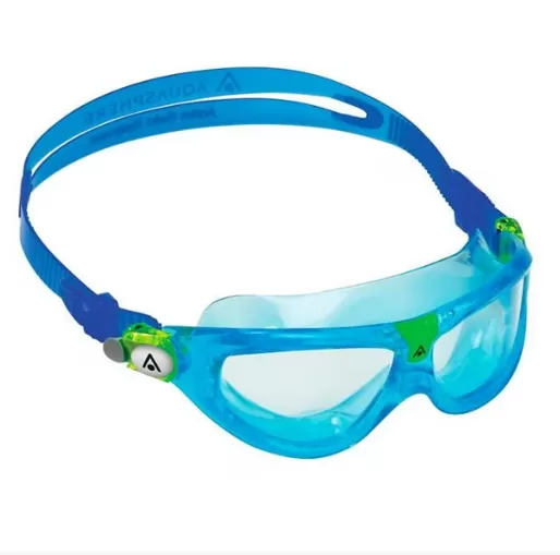 Aqua Sphere Seal Kid2 18.A Clear Lens - Turq Blue