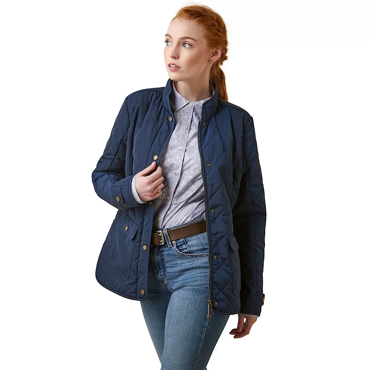 Ariat Womens Woodside Jacket Navy