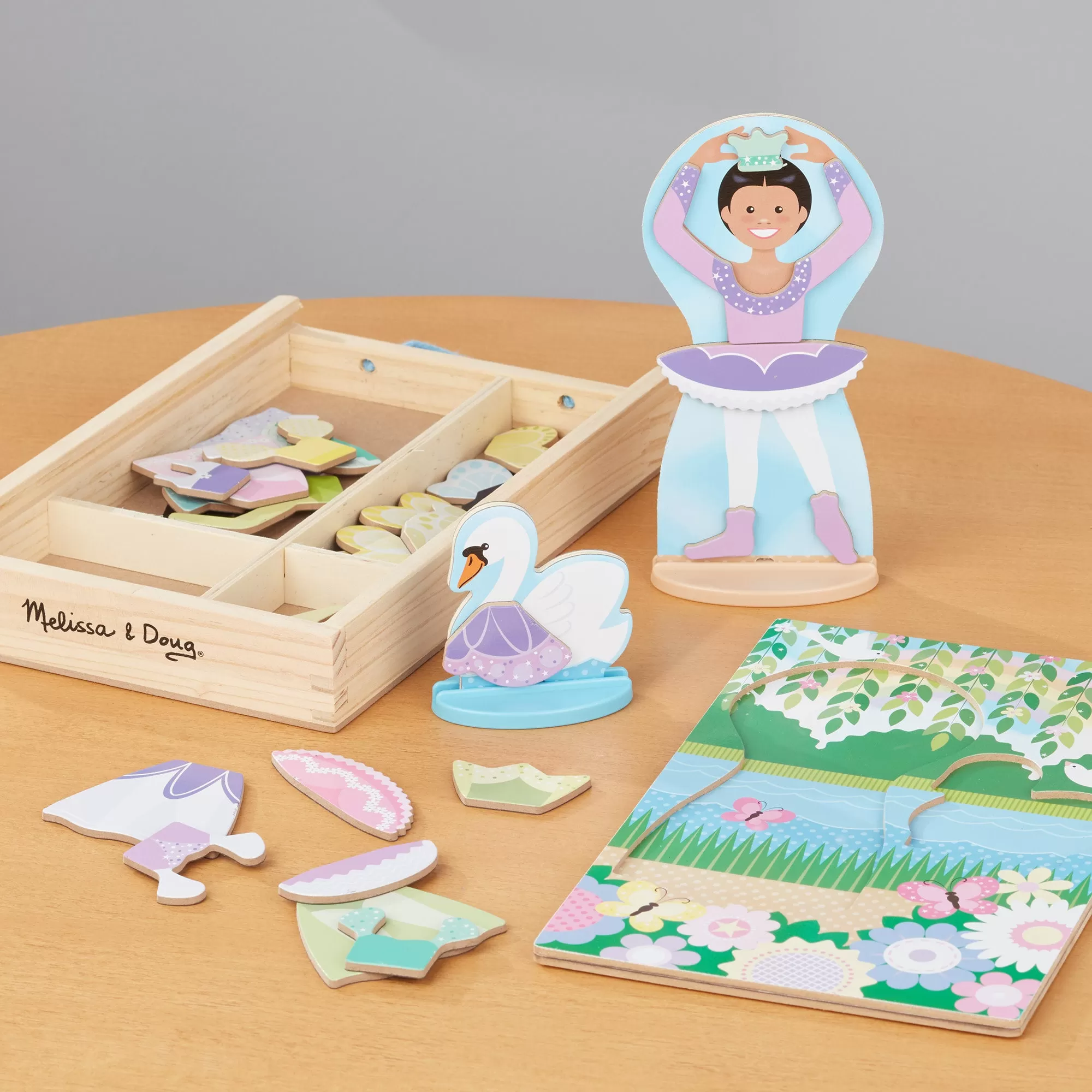 Ballerina/Fairy Magnetic Dress-Up Play Set