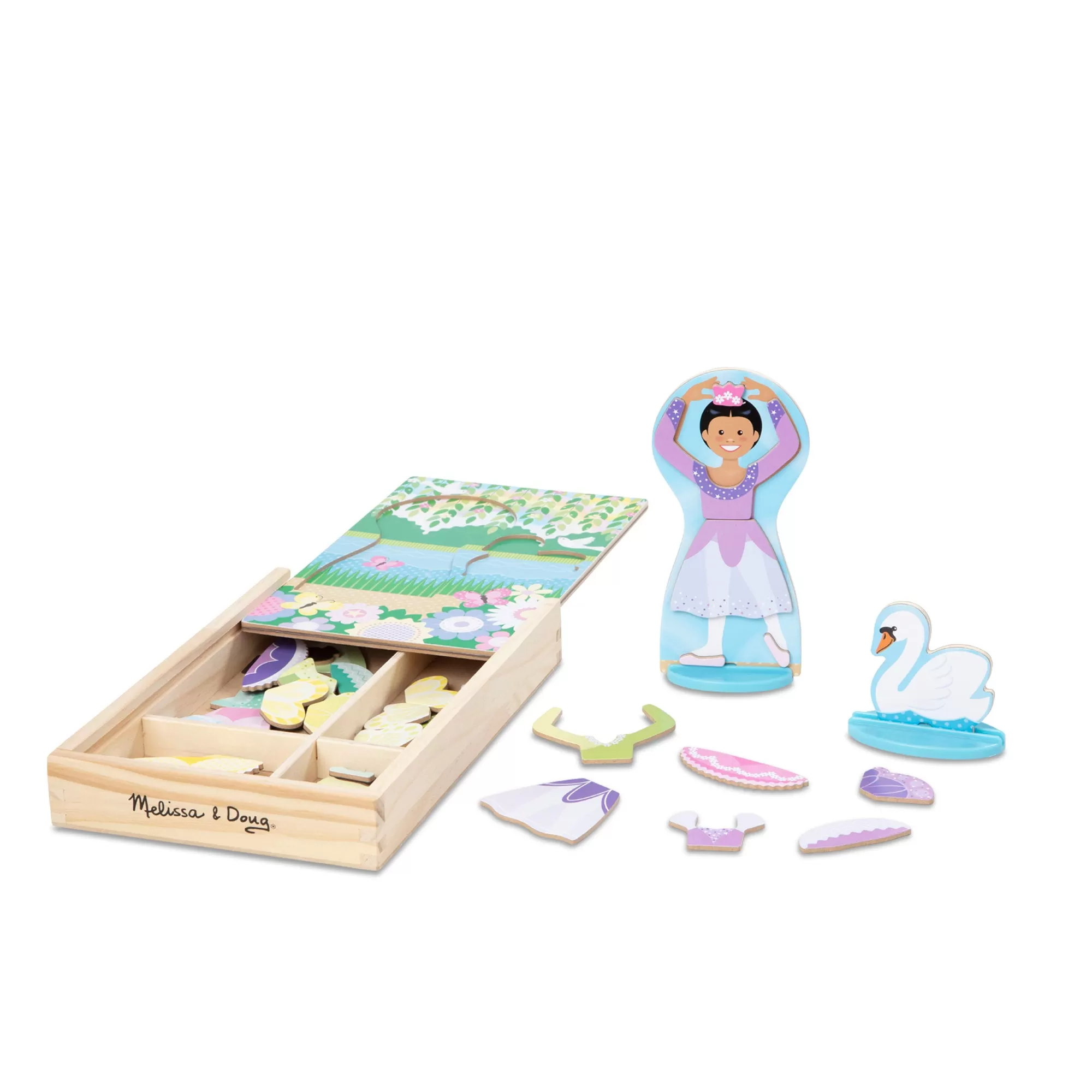 Ballerina/Fairy Magnetic Dress-Up Play Set