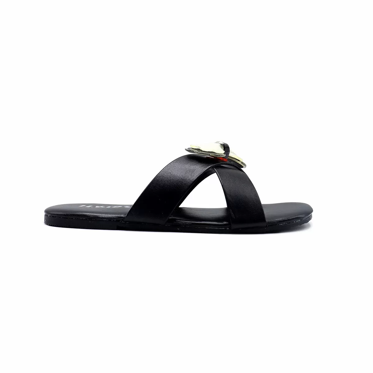 Black Casual Chappal K00G30004