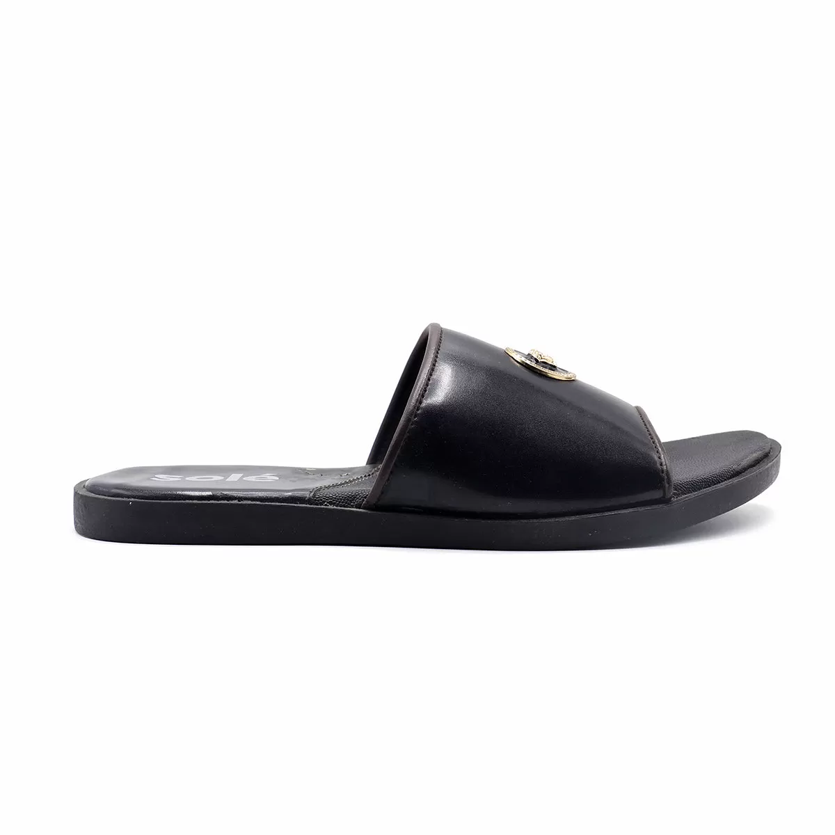 Black Casual Slipper 112093