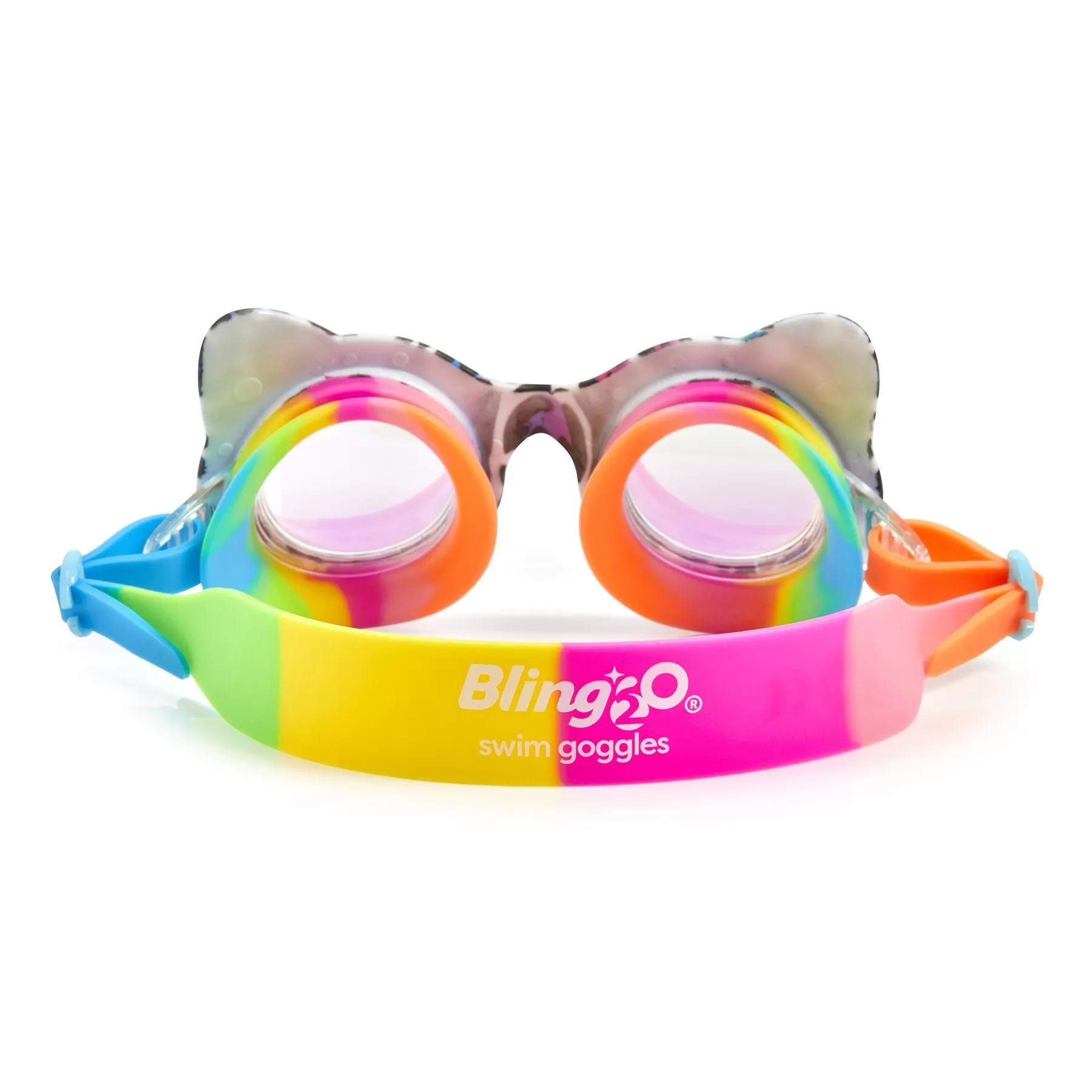 Bling20 Cats Meow Swim Googles - Midnight Meow Multi