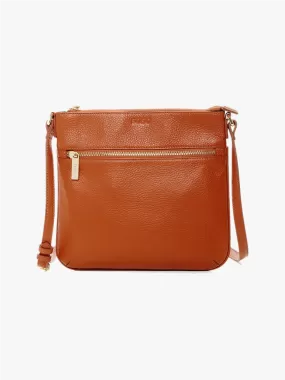 Brown Leather Crossbody Bag