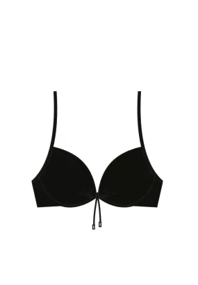 BS Swimwear Black Underwire Push Up Top