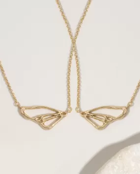 Butterfly Wing Necklace Set