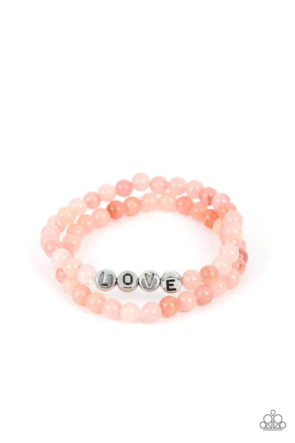 Devoted Dreamer Pink Inspirational Bracelet - Paparazzi Accessories