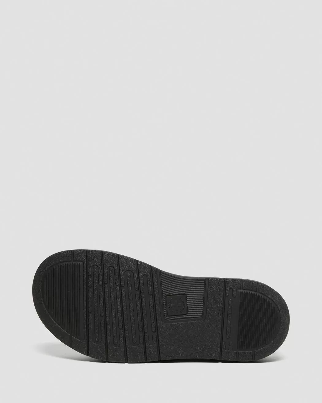 Dr. Martens Men's DAX LEATHER SLIDE SANDALS (Black)