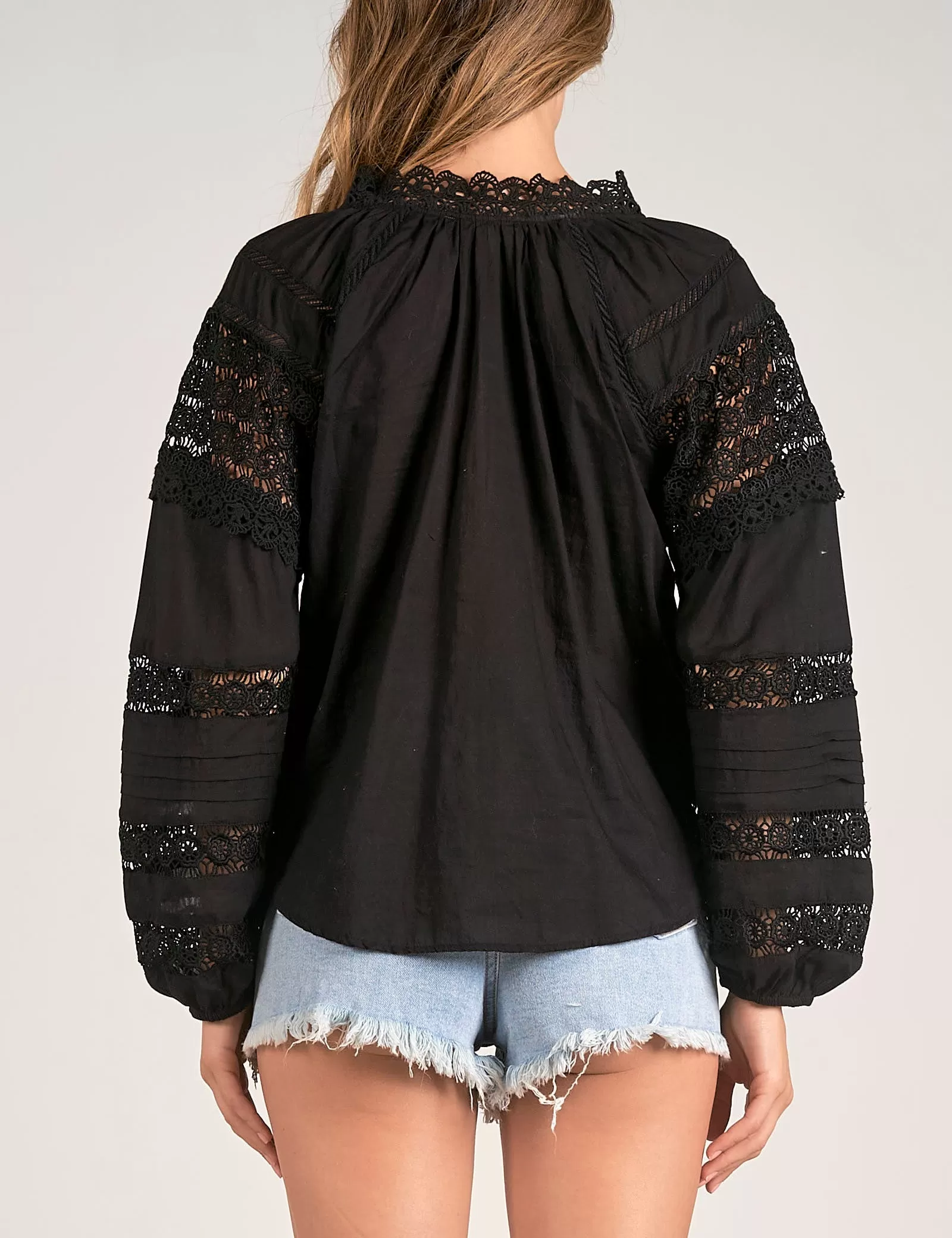 Elan Crochet Blouse