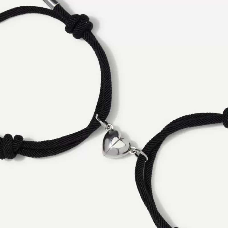 Heart Link Couple's Bracelets