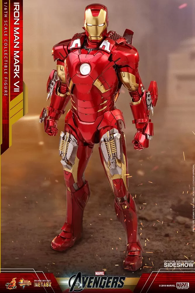 Hot Toys 1/6 Marvel Iron Man Mark VII