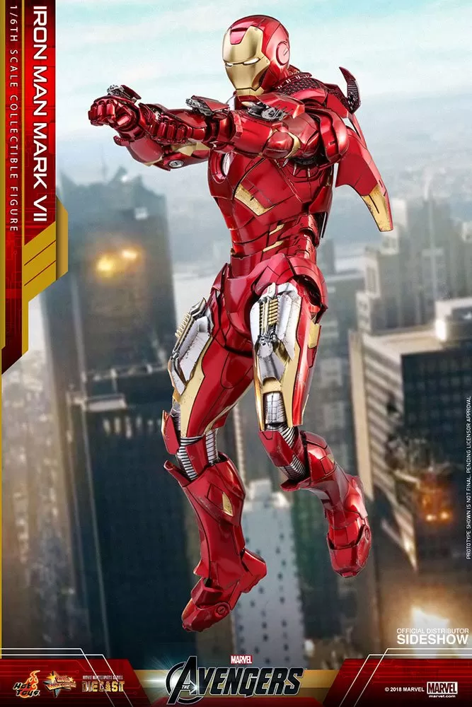 Hot Toys 1/6 Marvel Iron Man Mark VII