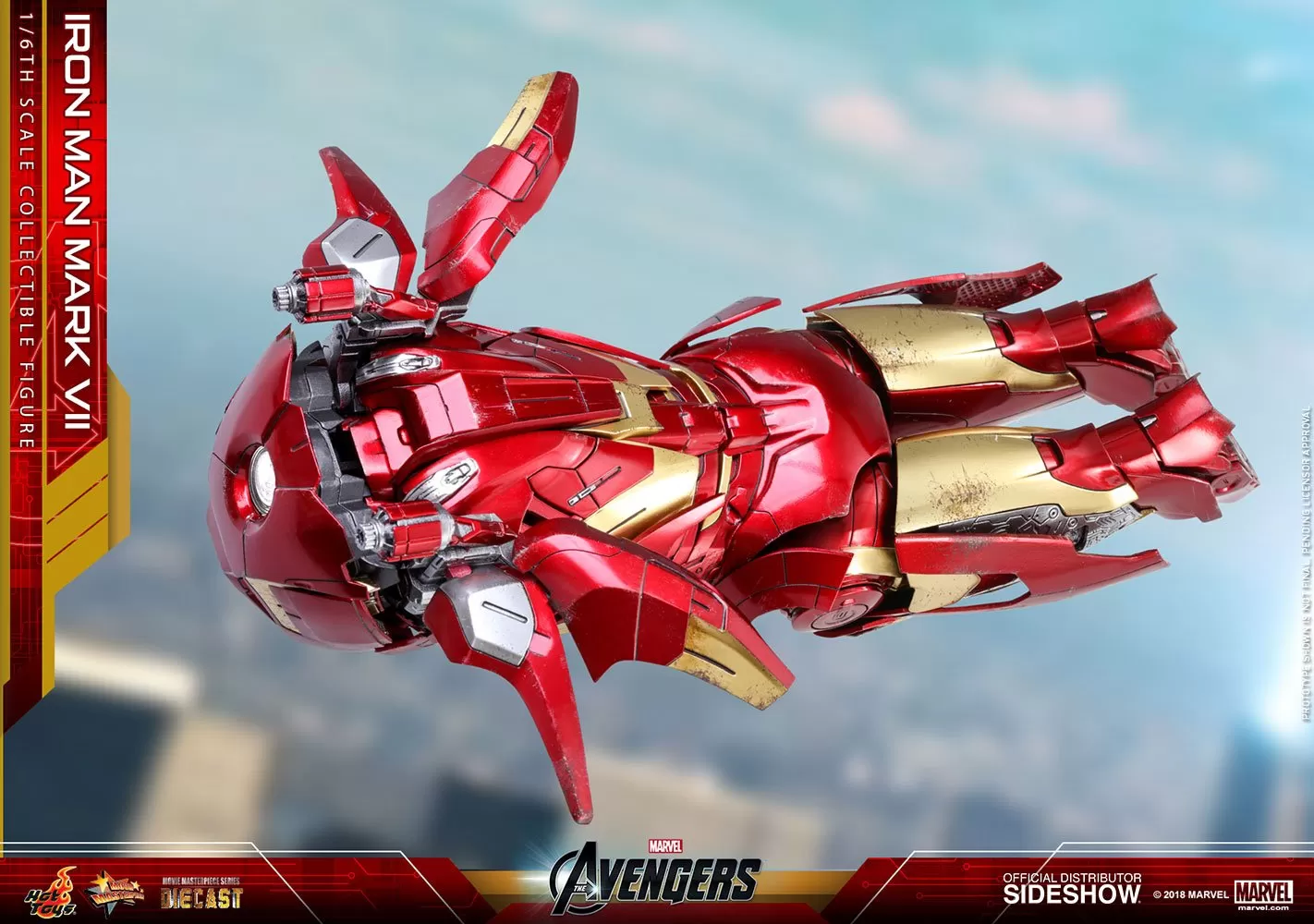 Hot Toys 1/6 Marvel Iron Man Mark VII