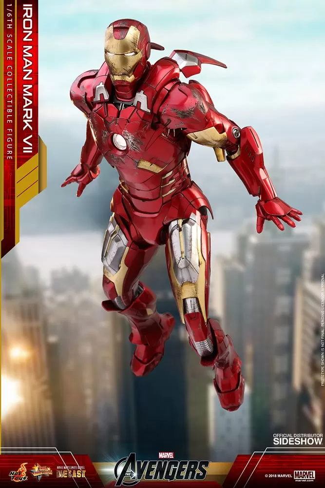 Hot Toys 1/6 Marvel Iron Man Mark VII