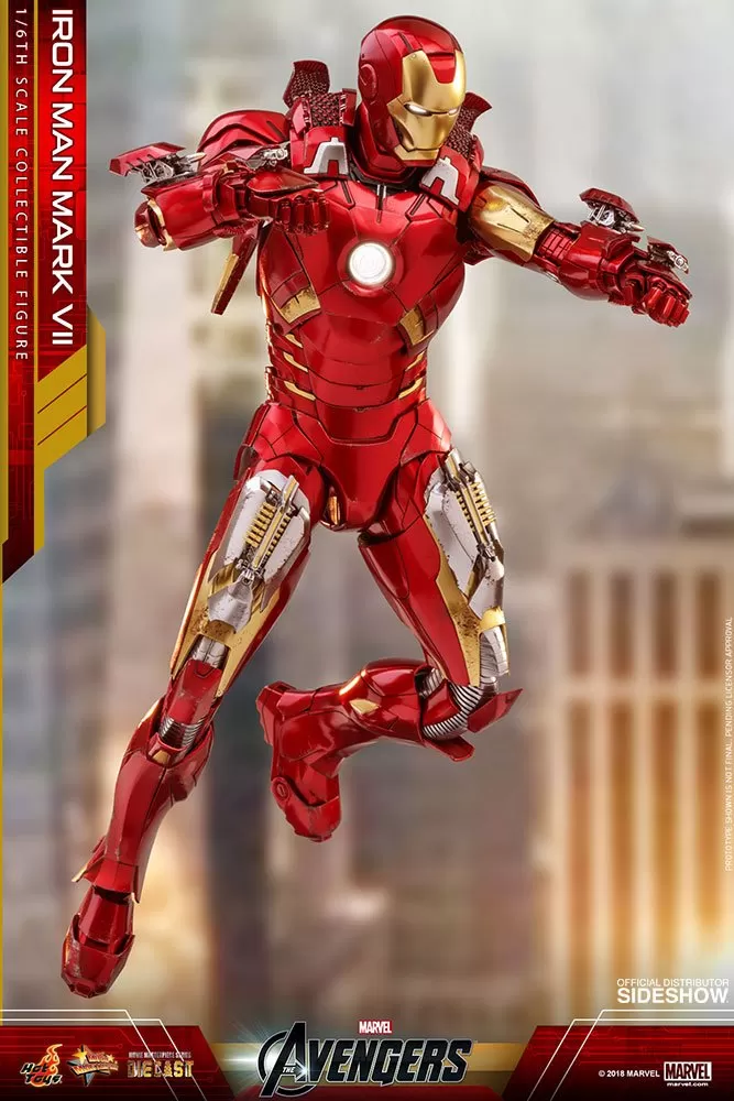 Hot Toys 1/6 Marvel Iron Man Mark VII