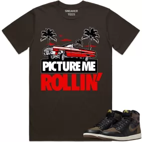 Jordan 1 Palomino 1s Shirt to Match - RED PMR