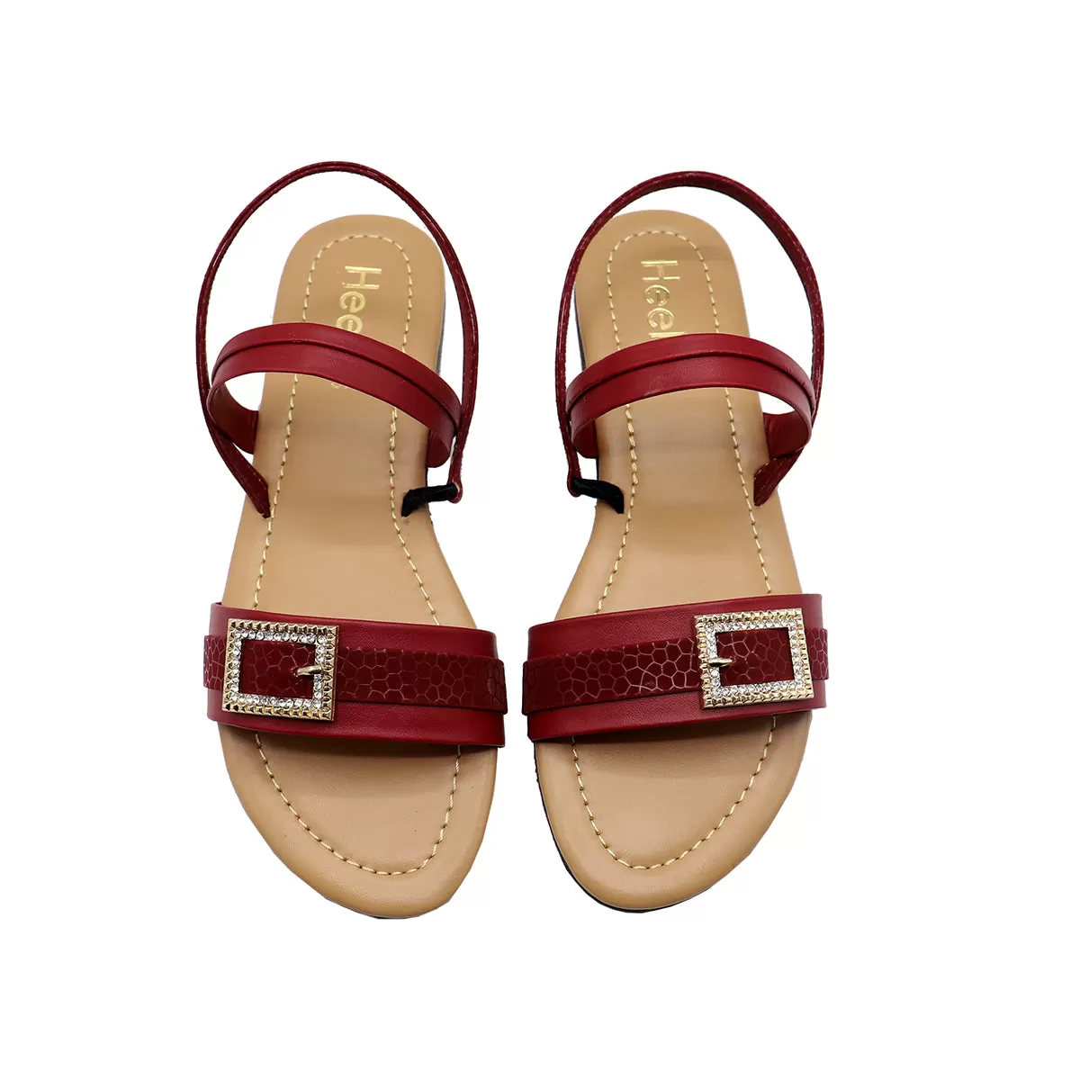 Maroon Casual Sandal 000375