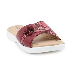 Maroon Casual Slipper 074162