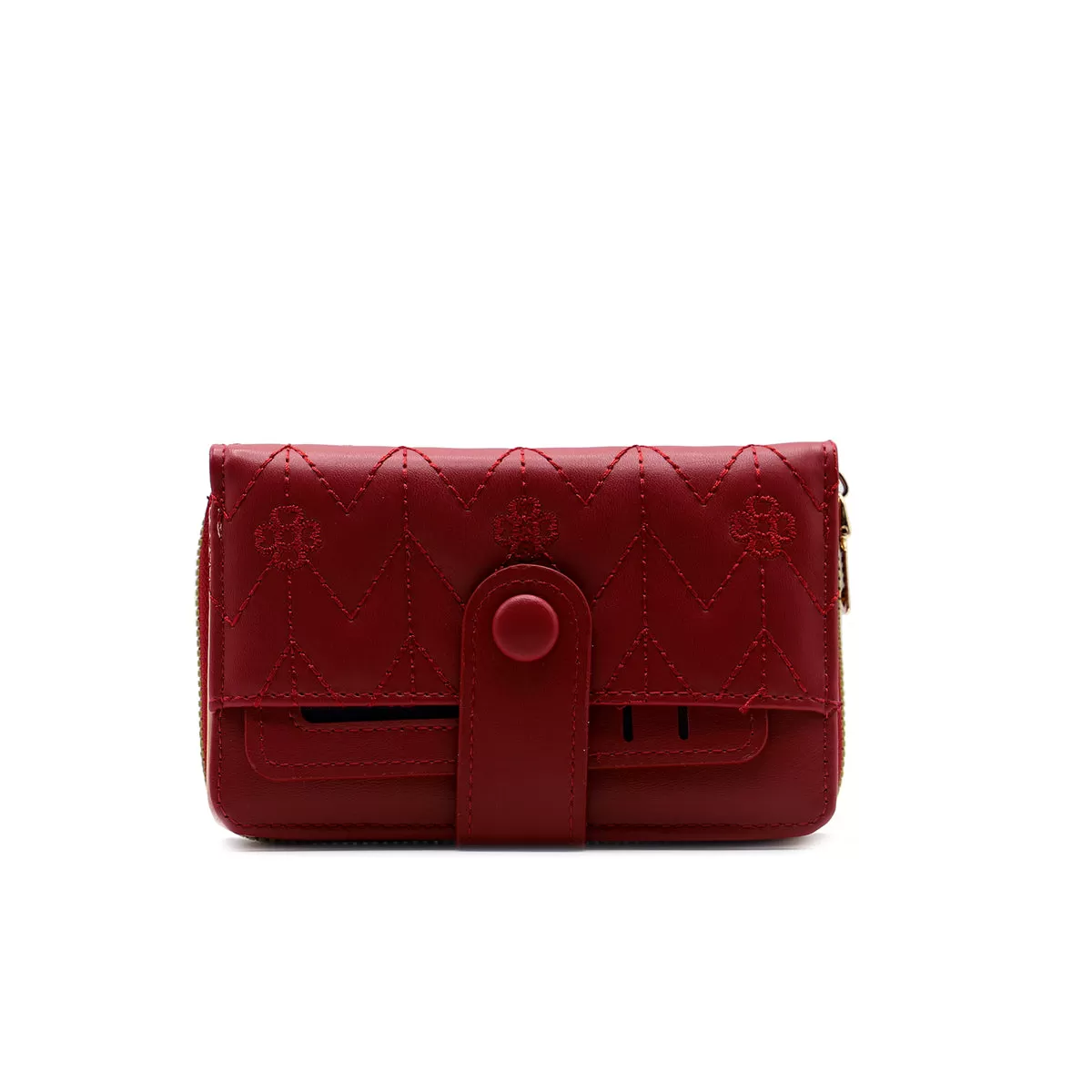 Maroon Casual Wallet W00W00028