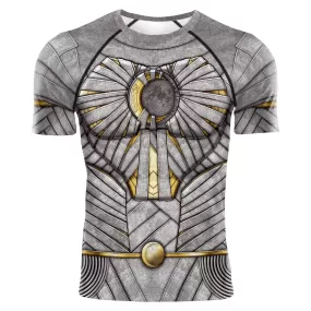 Men's 'Moon' Elite Short Sleeve Compression Rashguard Shirt