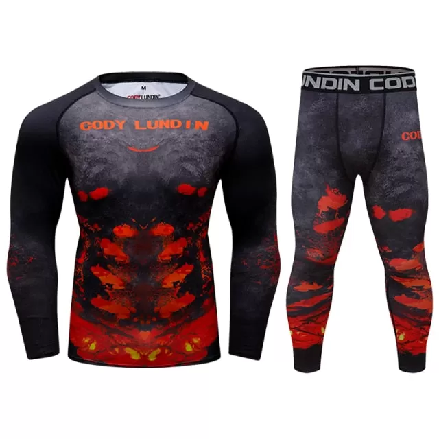 Men's Warrior Series 'Magma' Elite Compression Set