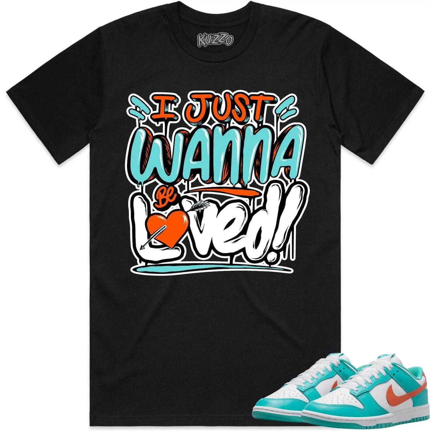 Miami Dunks Dolphins Shirt to Match - MIAMI LOVED