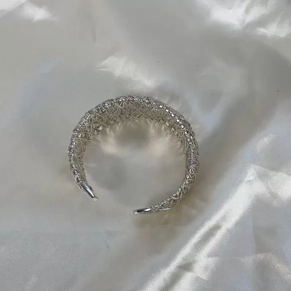 Milor Sterling wire mesh bracelet