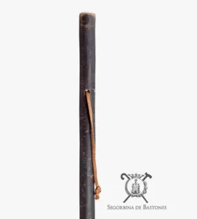 Mountain Hiking Walking Stick Made Of Natural Chestnut with Bark 120cm