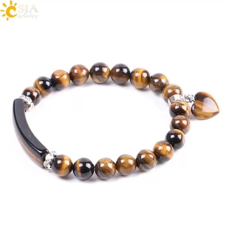 Natural Stone Tiger's Eye Bracelets