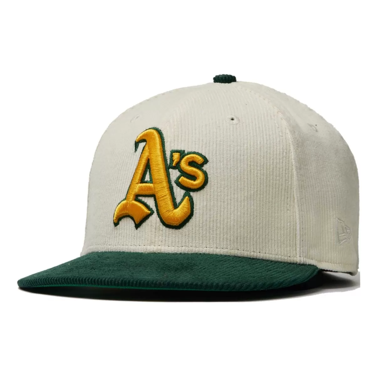 New Era X West NYC 59FIFTY Oakland Athletics 1972 World Series Corduroy Fitted Cap