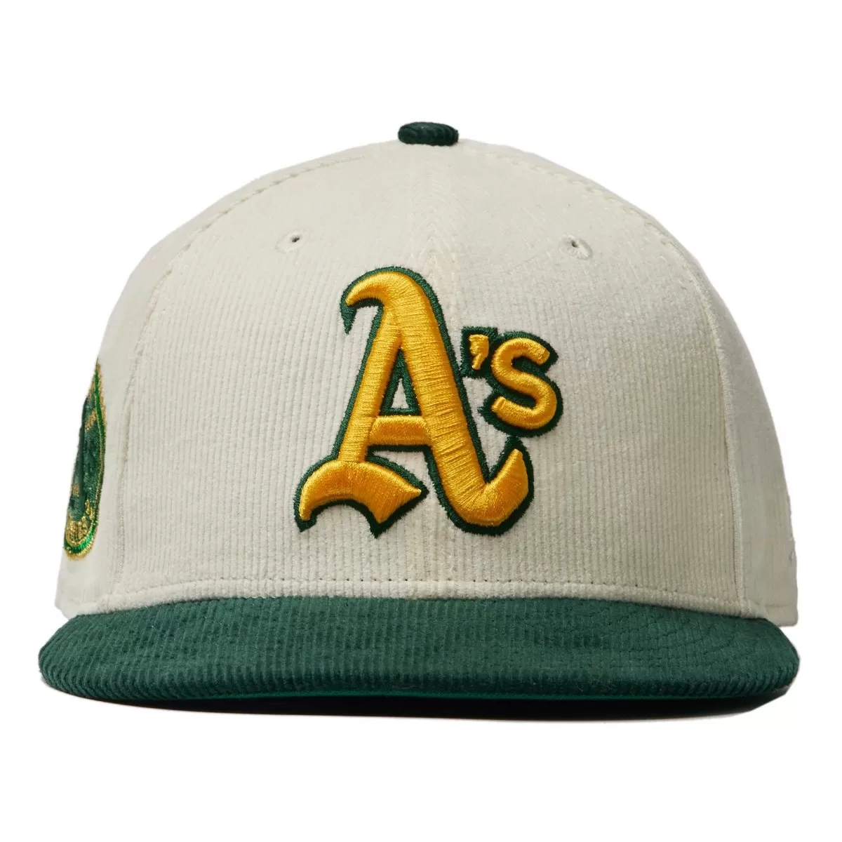 New Era X West NYC 59FIFTY Oakland Athletics 1972 World Series Corduroy Fitted Cap