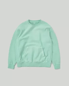 Overdyed Crewneck Green