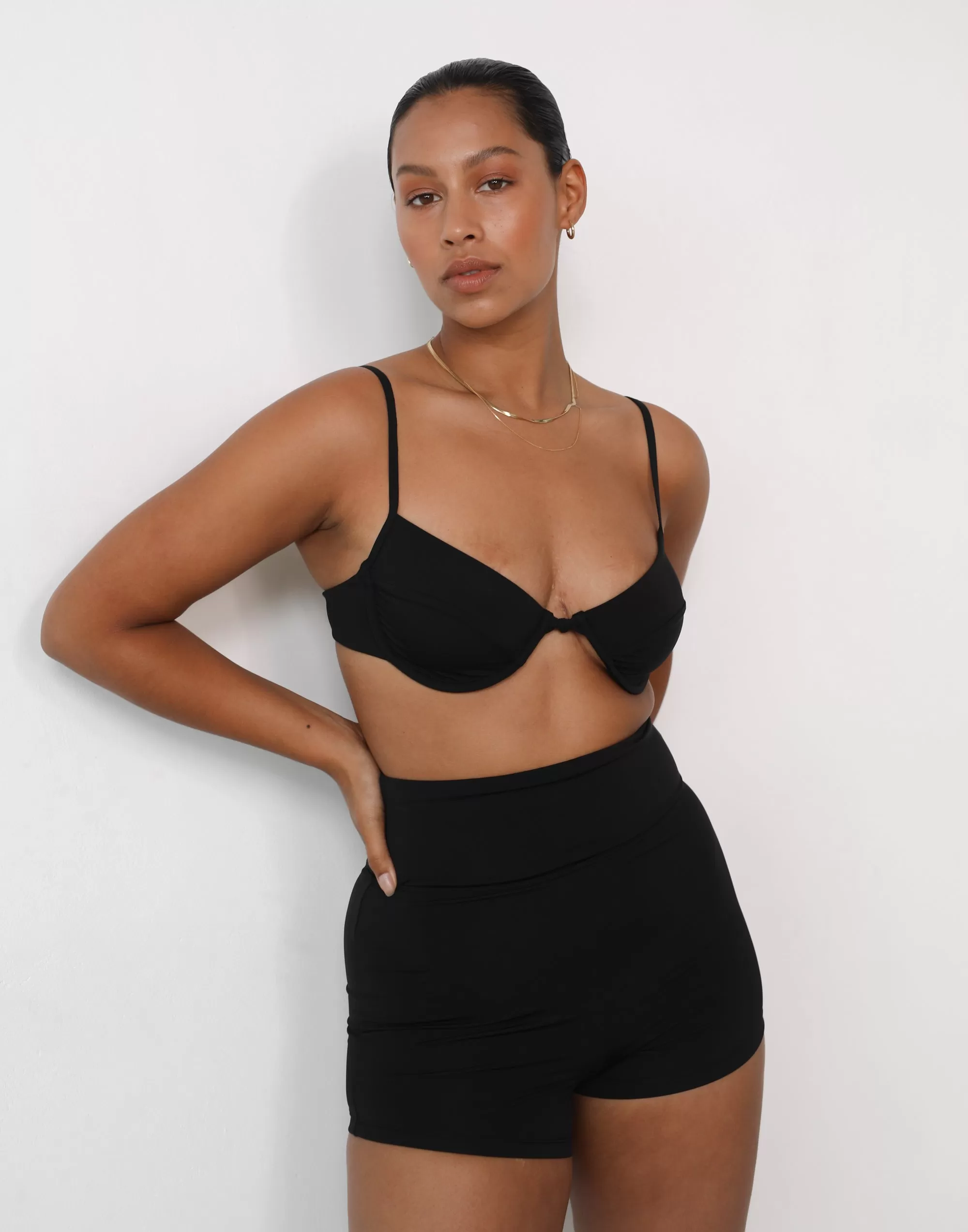 Starboard Balconette Bikini Top (Black)