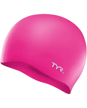 TYR Wrinkle-Free Adult and Junior Silicone Caps