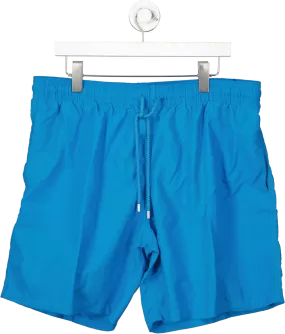 vilebrequin Solid Turquoise Blue Swim Shorts With Dustbag UK XXXL