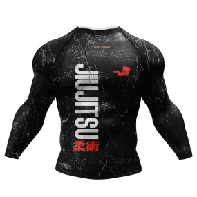 Warrior 'Jiu Jitsu' Elite Long Sleeve Compression Rashguard