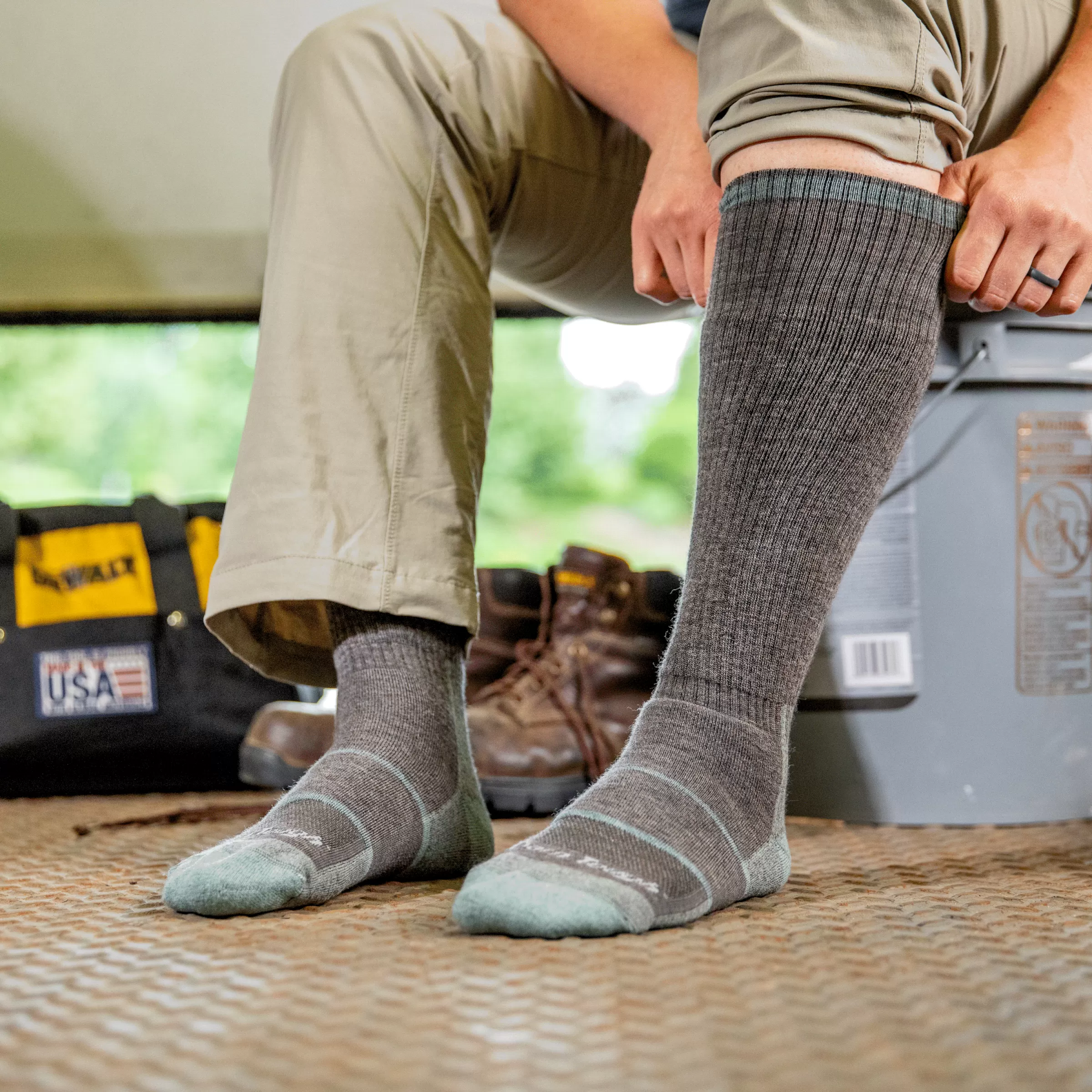 Women's Mary Fields Over-the-Calf  Midweight Work Sock